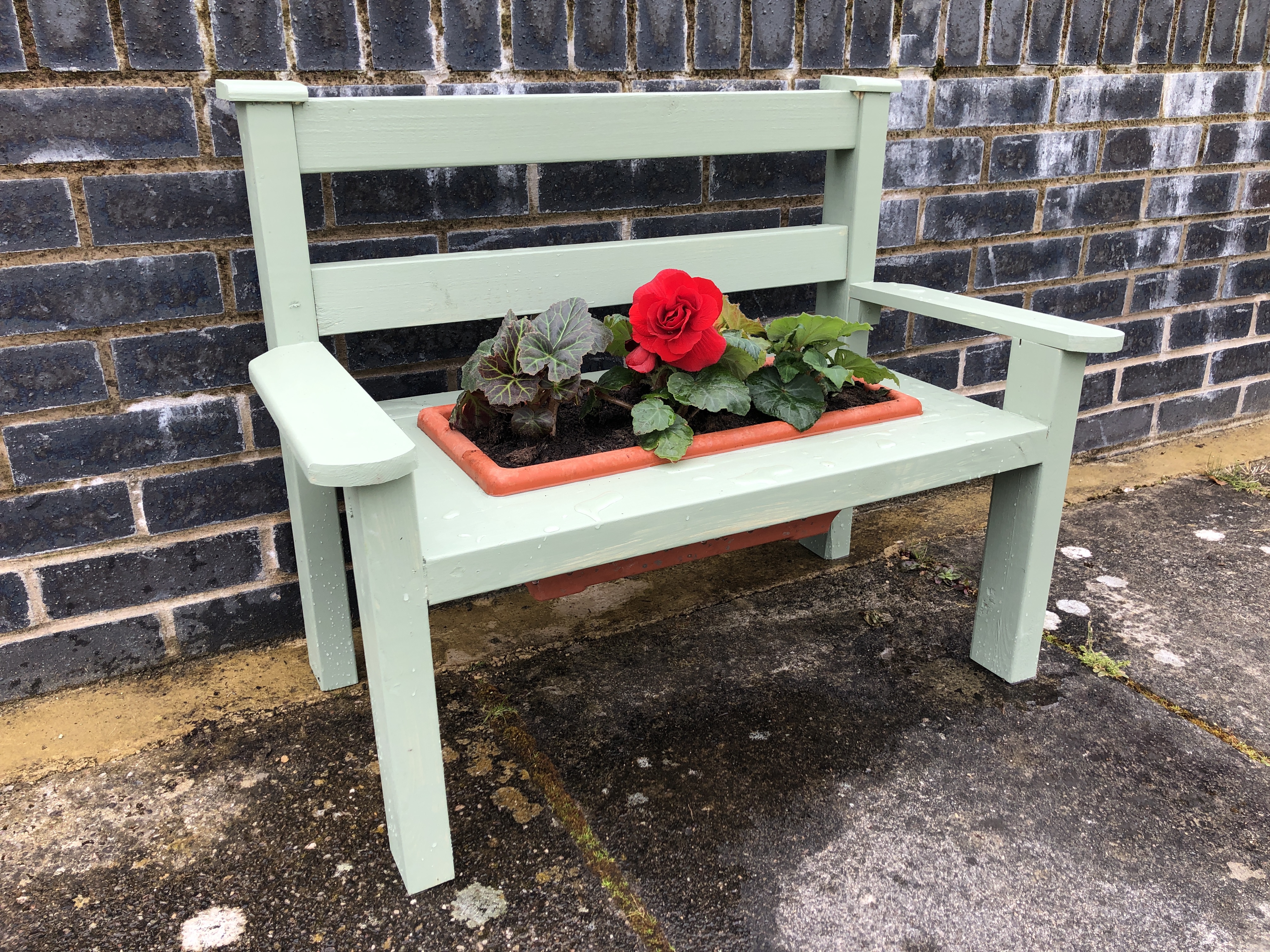 Floral Displays Added to the Green