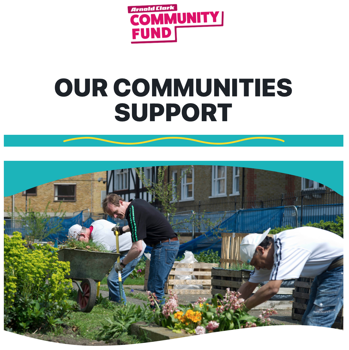 Club Receives Grant from Arnold Clark Community Fund