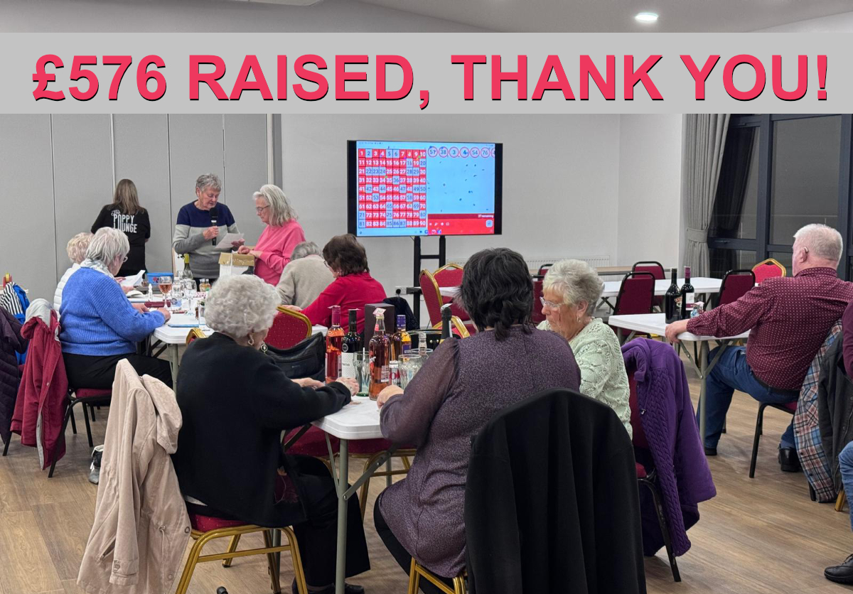 Huge Thank You To All Who Supported Our Bingo Fundraiser!